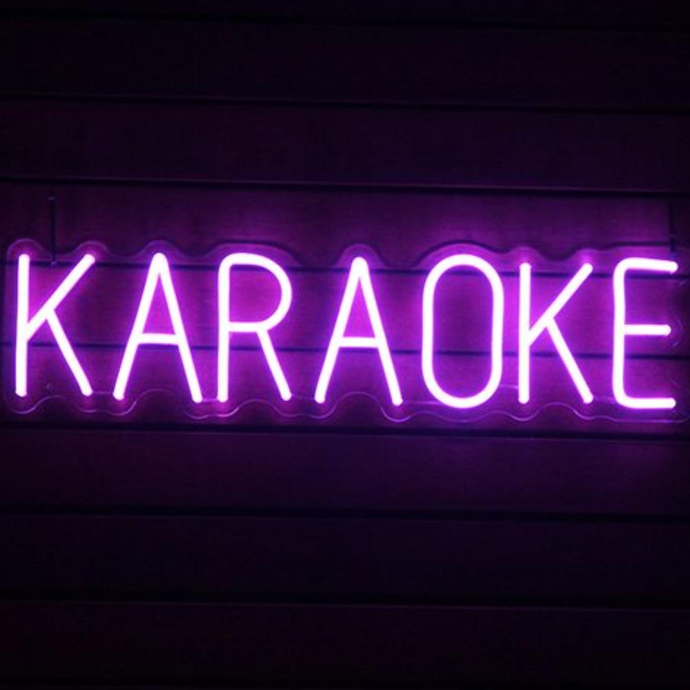 Karaoke Neon Sign