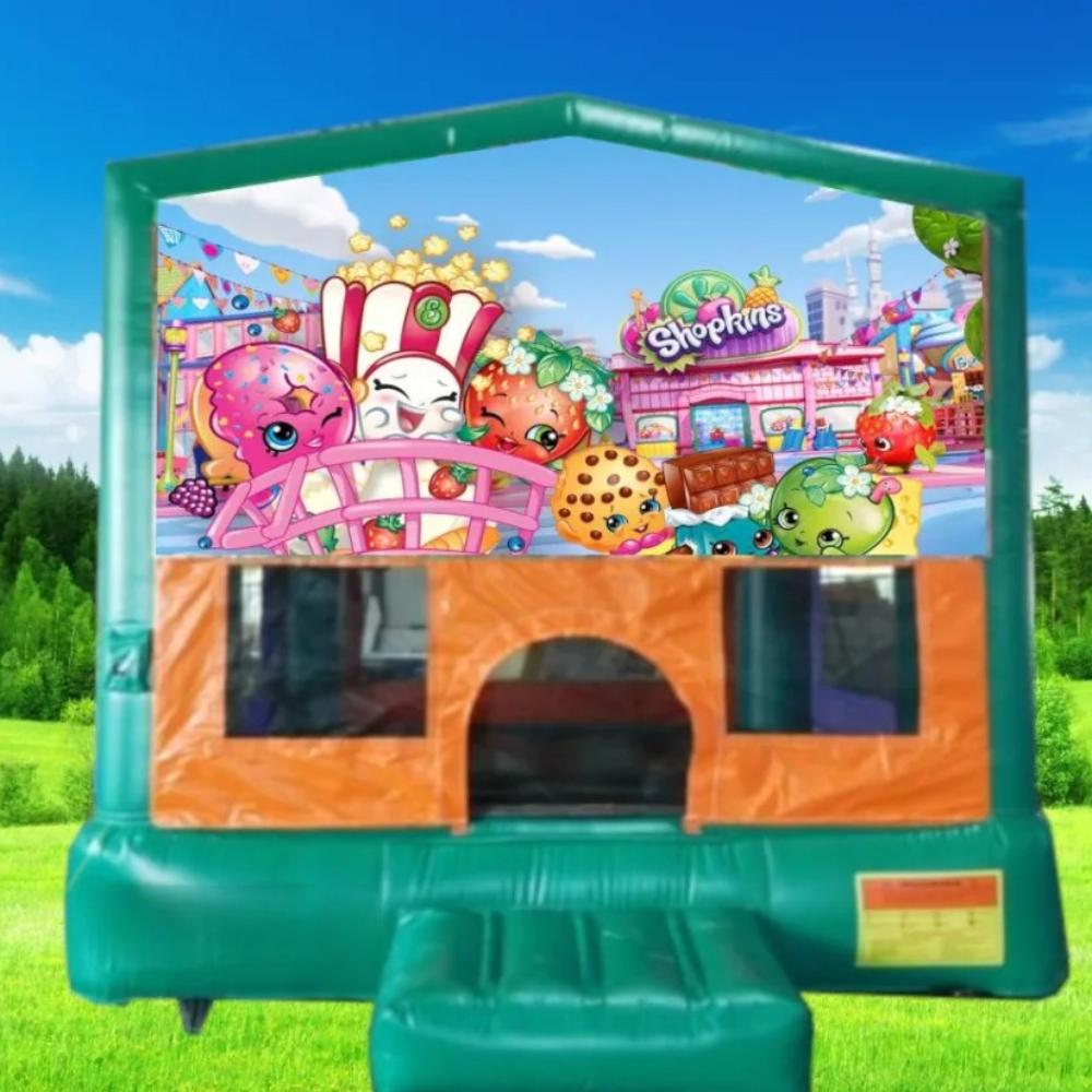 Shopkins Small Banner Jumping Castle