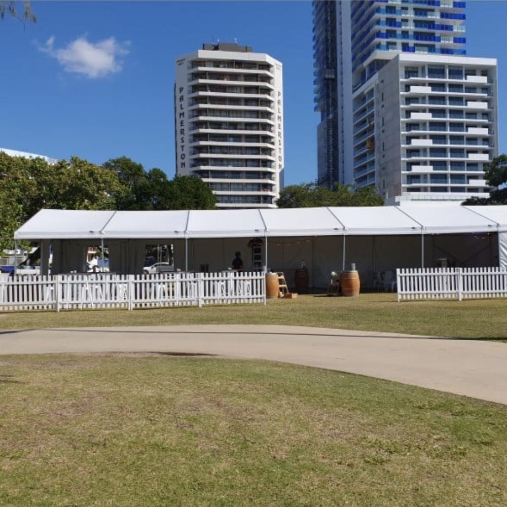 Marquee Structure 6m x 24m - Pegged