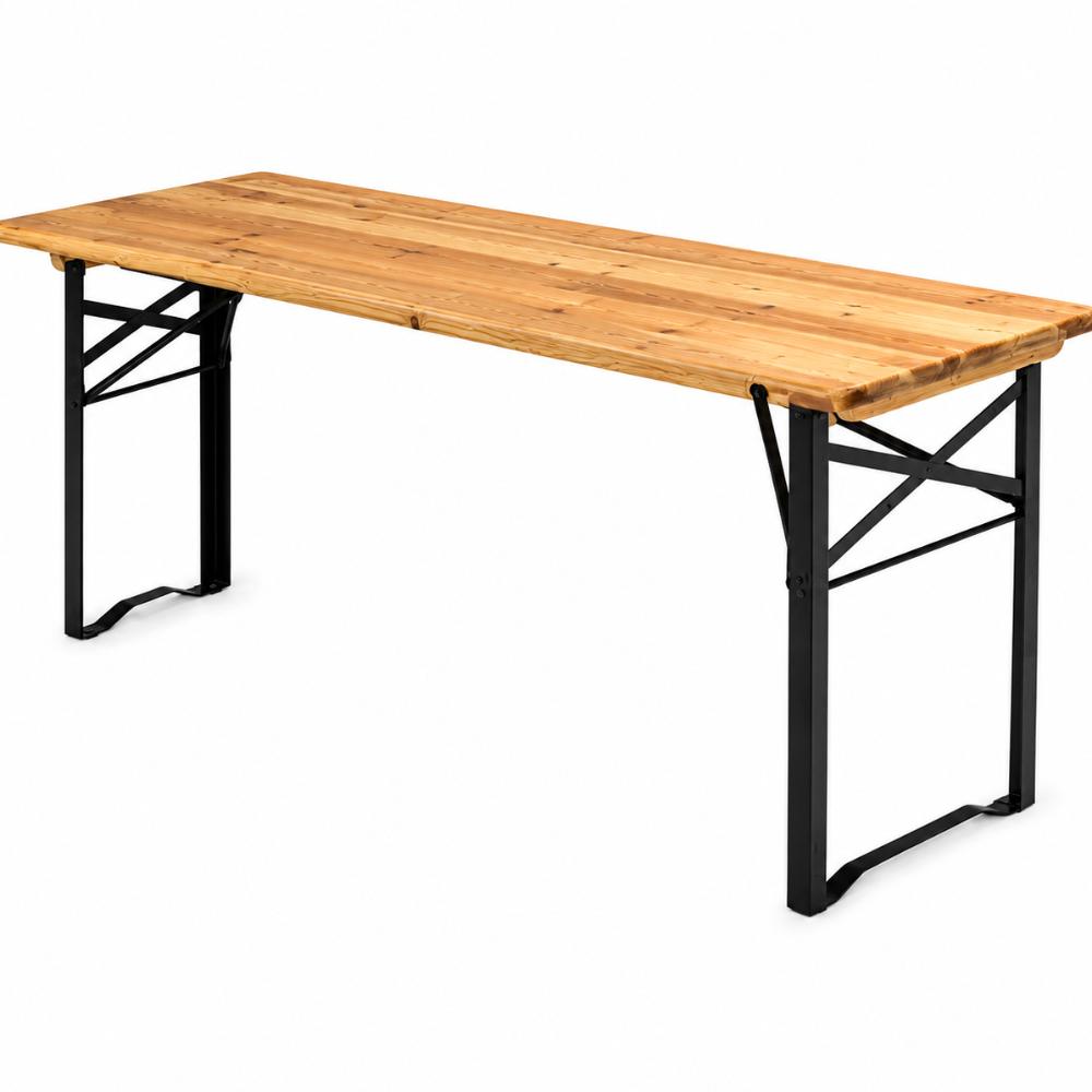 Table - Timber Picnic Table 176cm with Foldable Legs