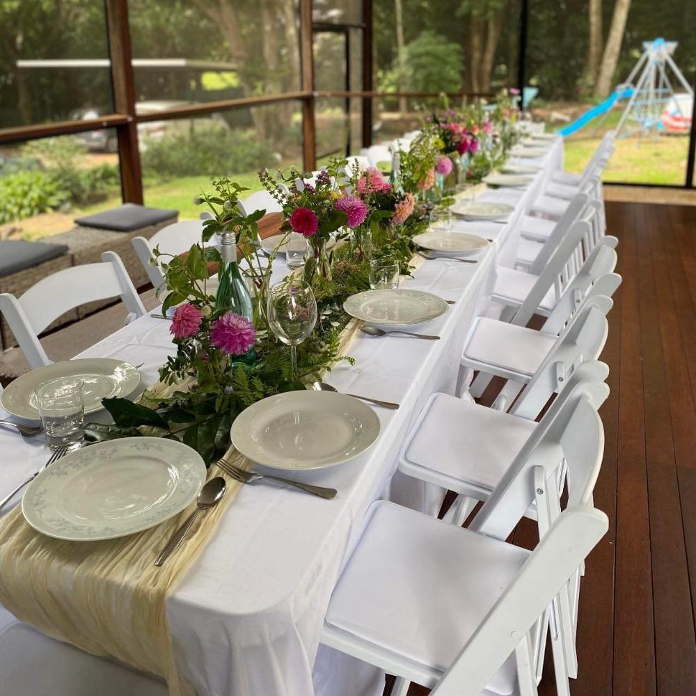 White Americana Chairs
