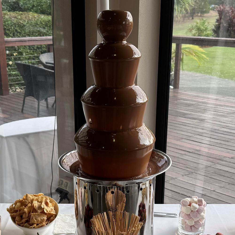 4 Tier Chocolate Fountain Hire