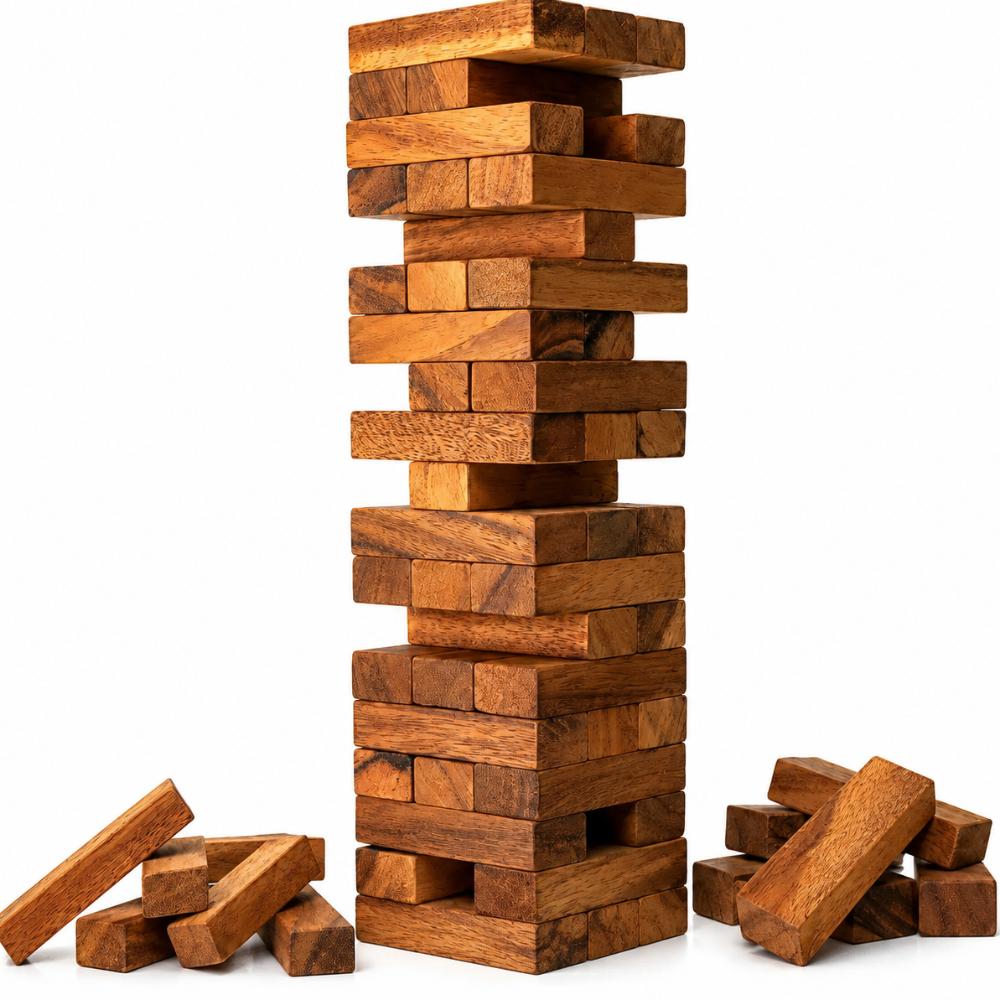 Games - Jenga bricks games