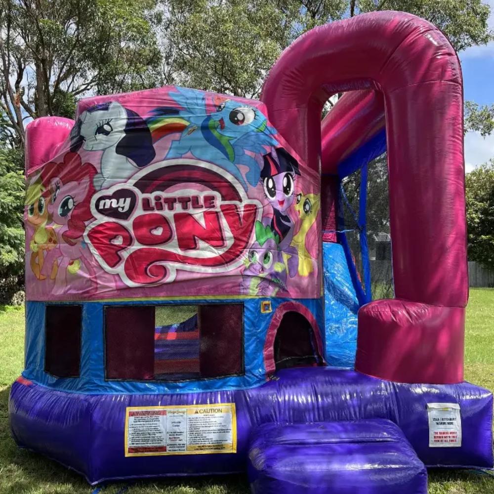 Pinky The Bounce & Slide Jumping Castle