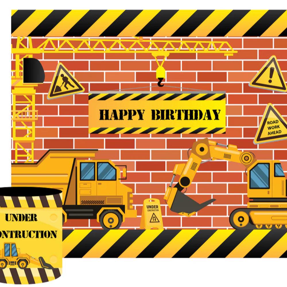 Construction Backdrop package