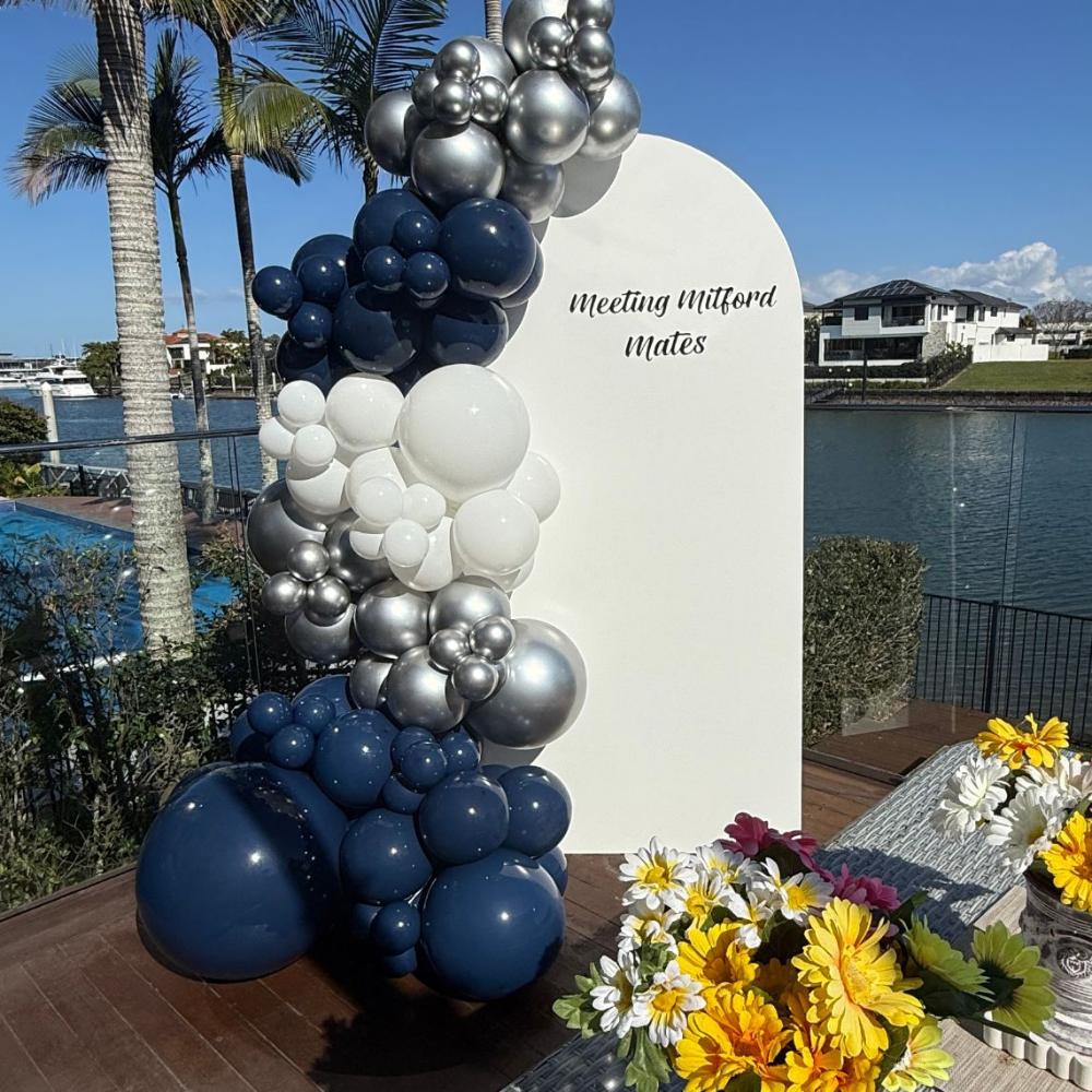 "Stay Classic" Backdrop & Balloon Garland Package