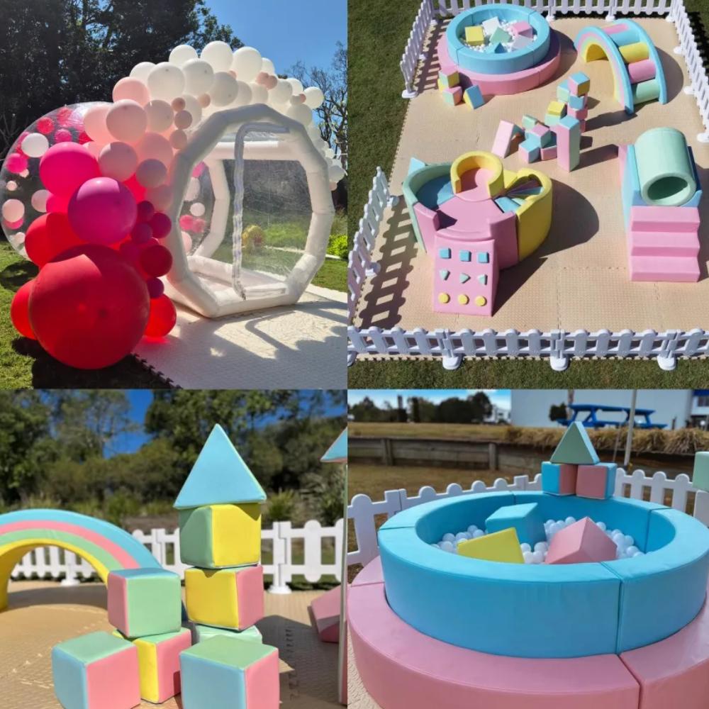 Deluxe Soft Play + Kids Bubble House