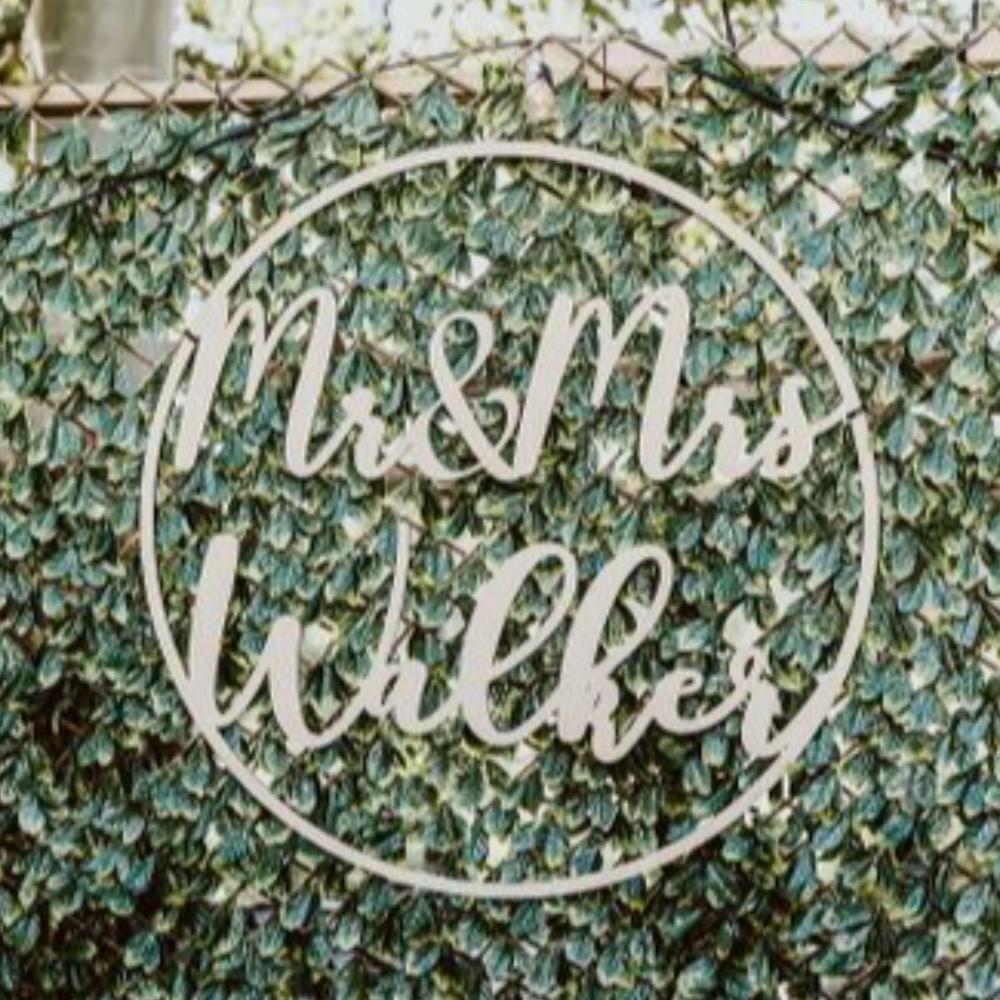 Greenery Trellis Wall