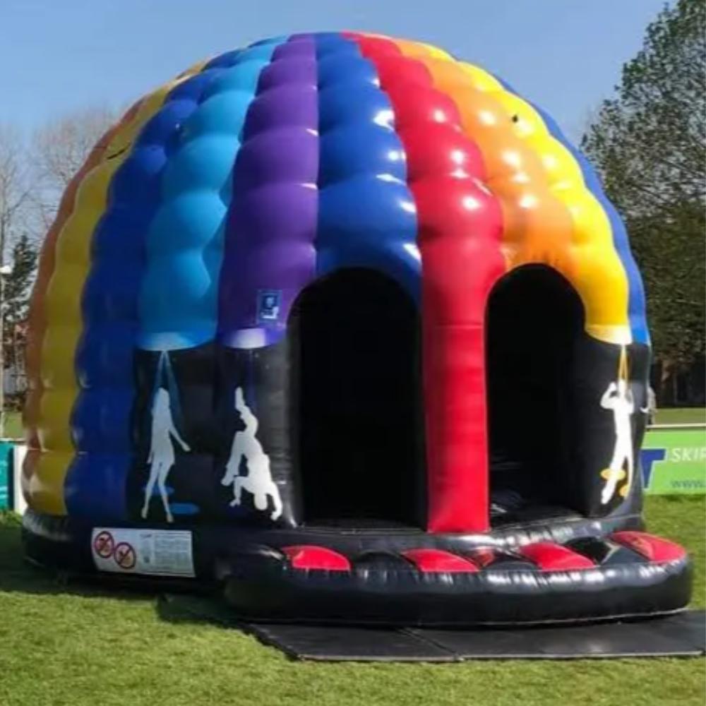 Inflatable Disco Dome with Slide