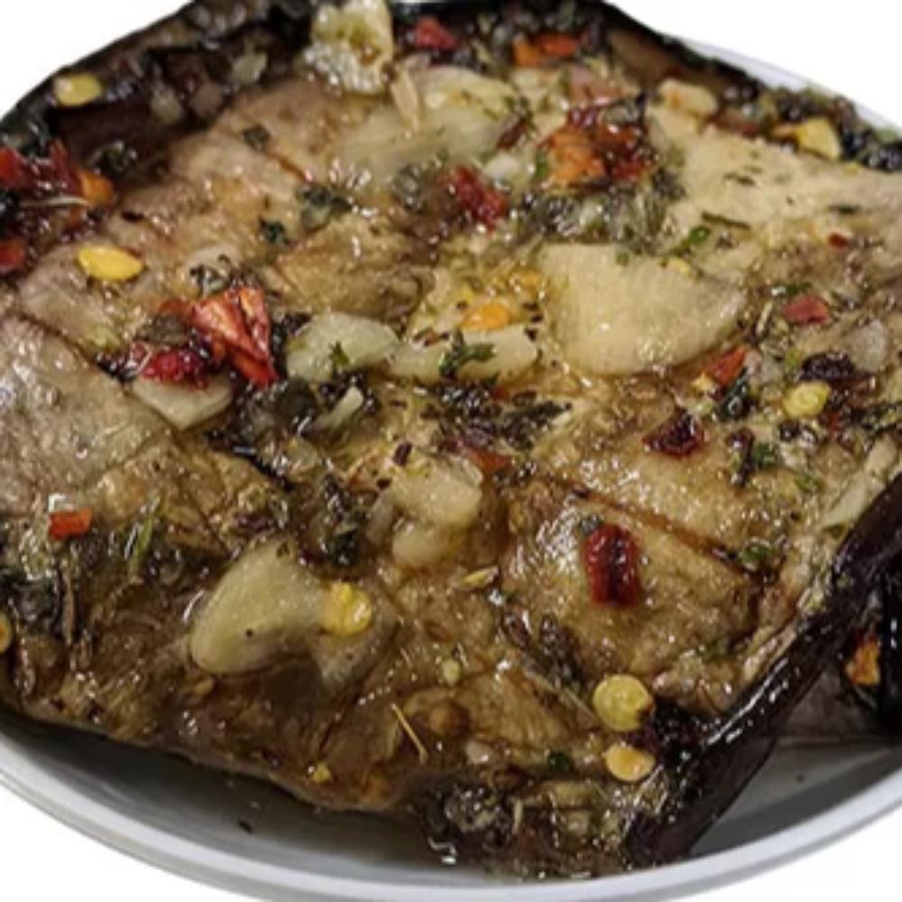 Char Grilled Eggplant