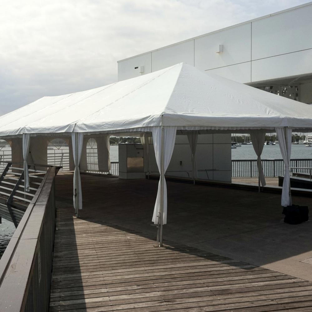 Weighted 6m x 15m Marquee