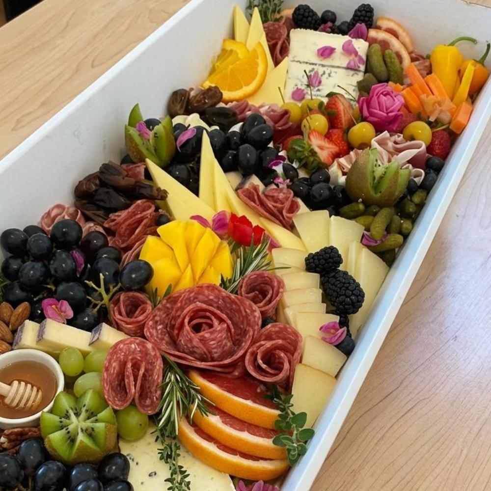 Grazing Boxes & Cheese Platters – Catering Delivery – XLarge (Halal Available)