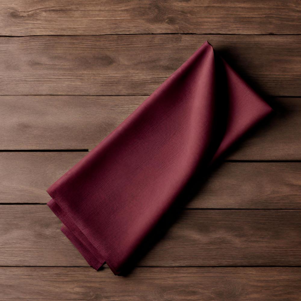 Burgundy Hand Napkin