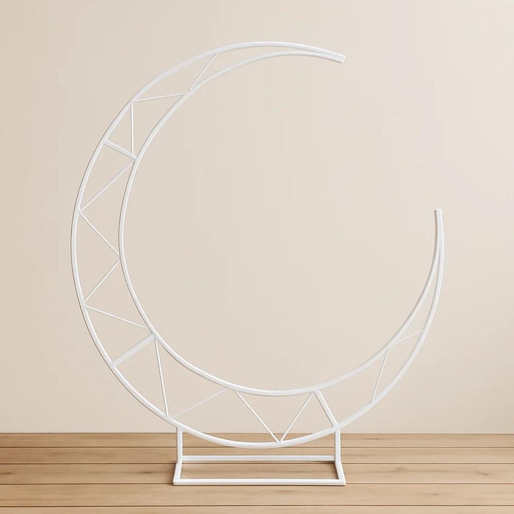 Luna Gold & White Moon Backdrop