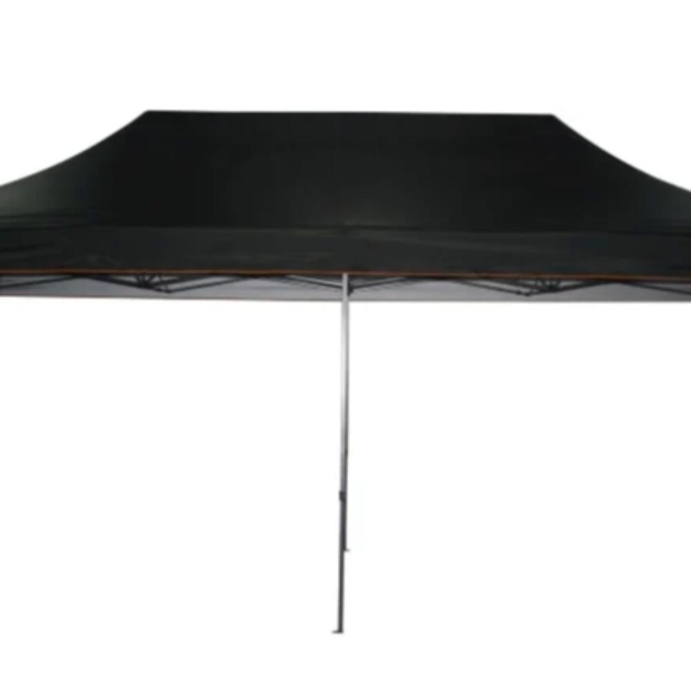 Gazebo Tent Marquee 3m x 6m Black