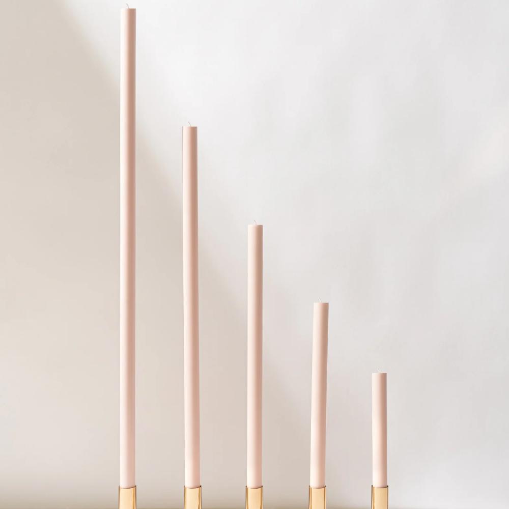 Ballet Pink Cathedral Candles