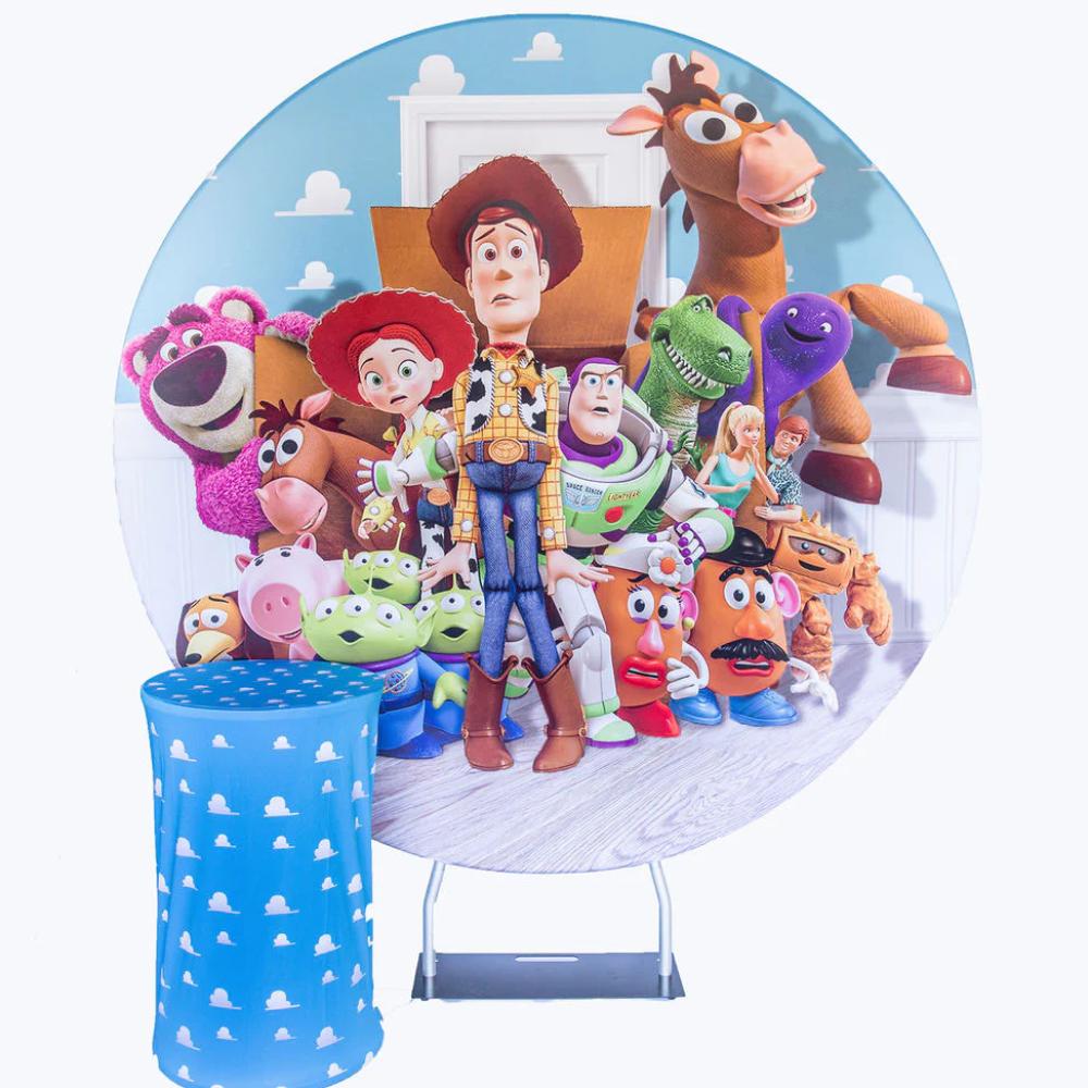 Toy Story Round Backdrop package