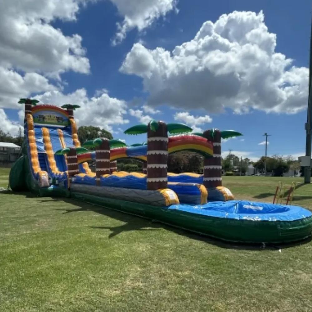 20m Tiki Plunge Dual Lane Waterslide