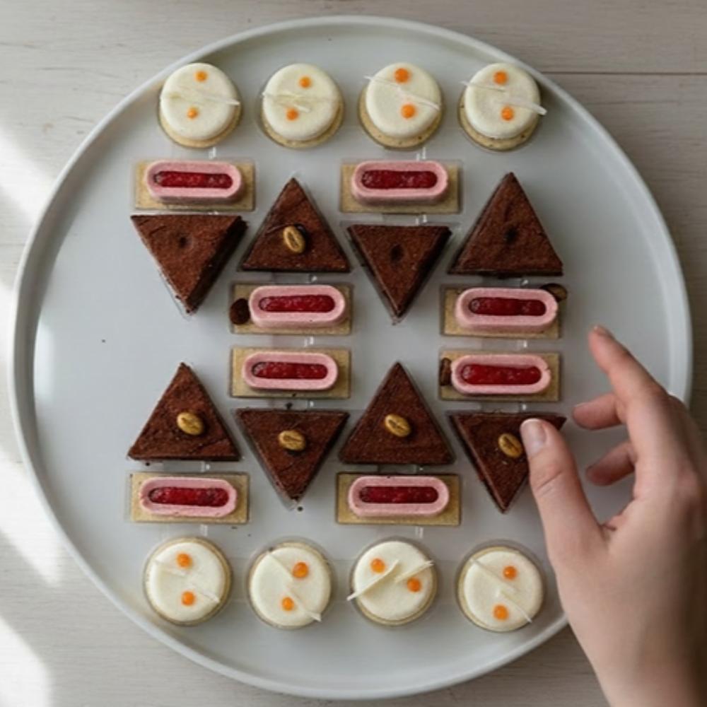 Golden Mini Vegan Dessert Collection – Gluten Free - Dessert Catering