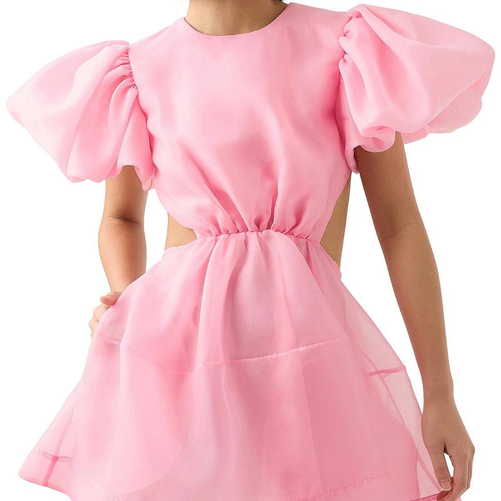 AJE Simplicitity Cut Mini Dress - Pink Size 8