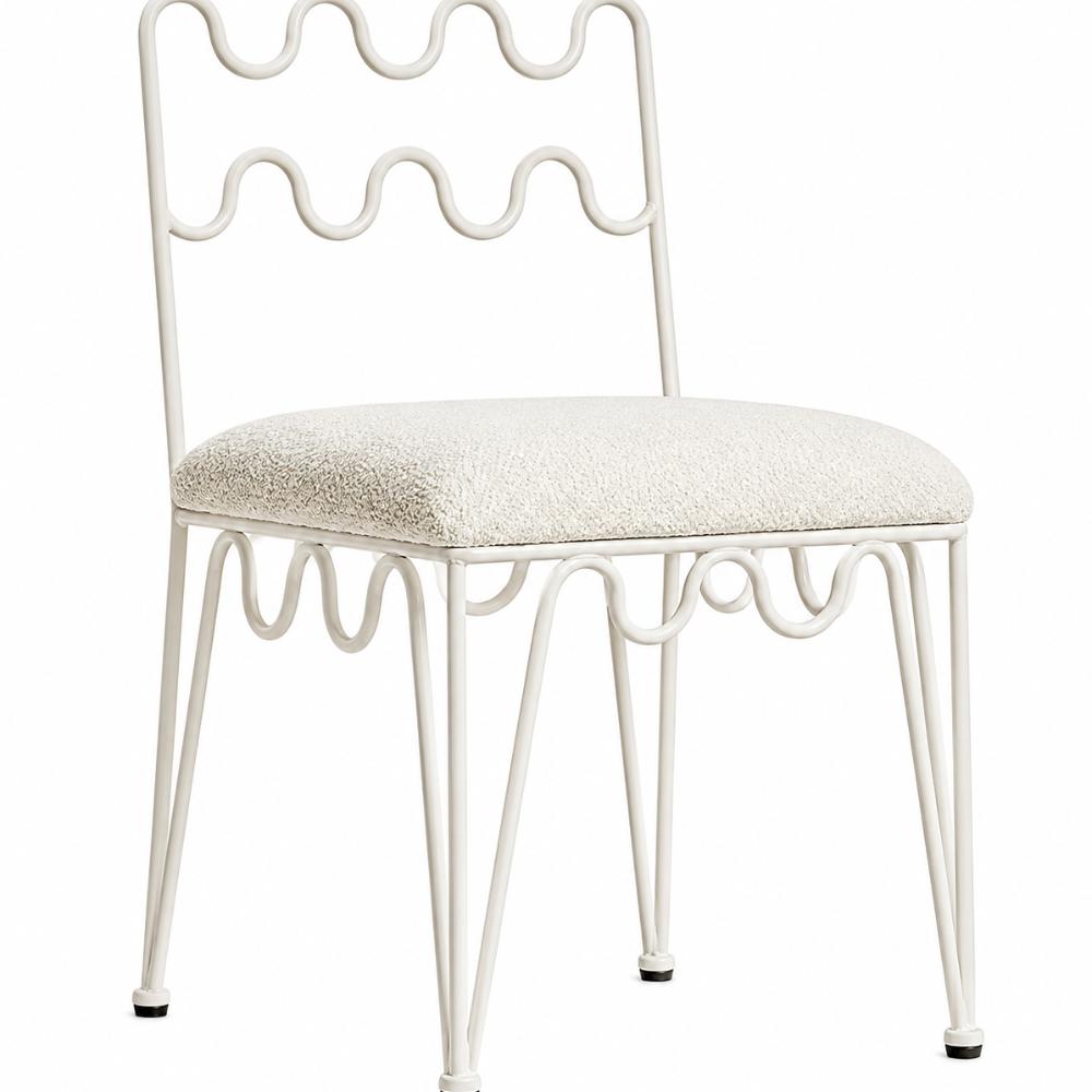 Chair - White Aspen Wave Chair