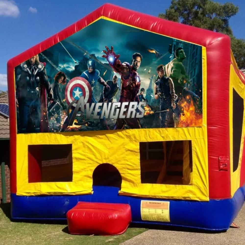 Avengers Medium Banner Jumping Castle