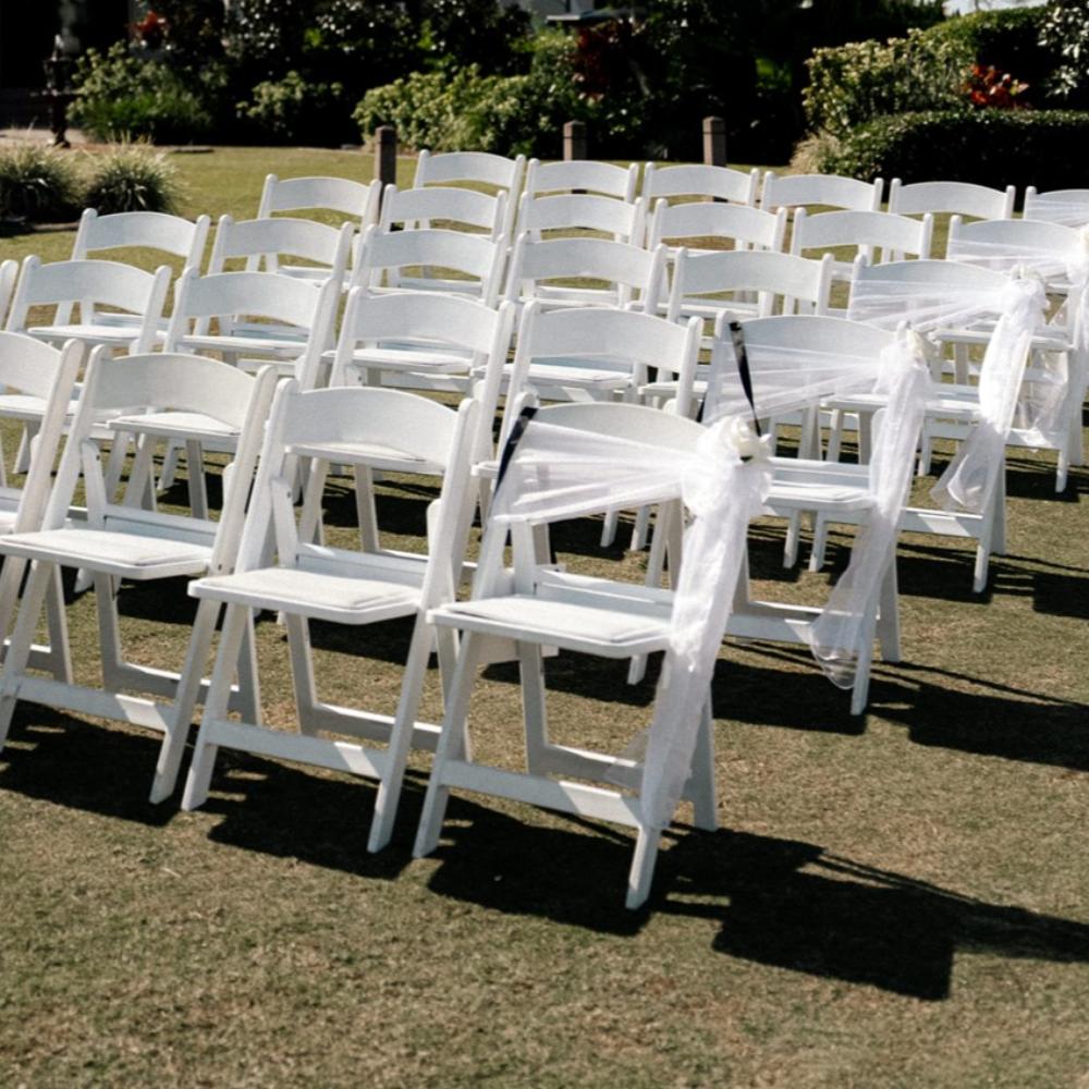 White Ceremony Americana Chairs