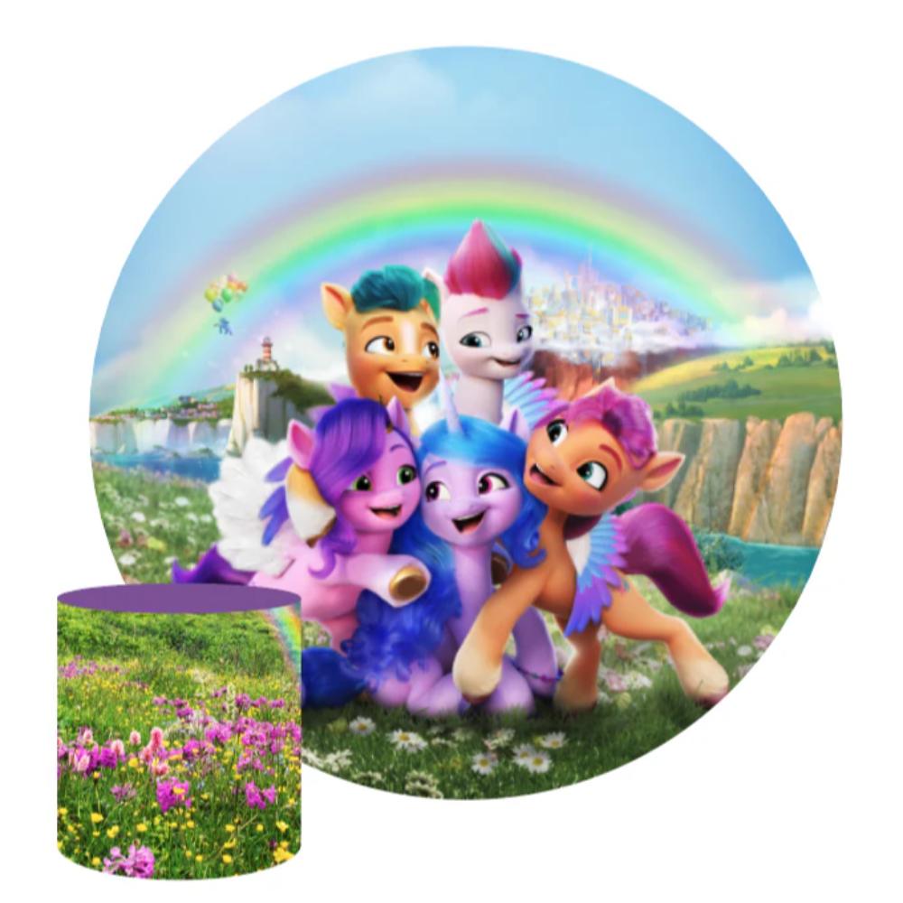 My Little Pony Round Backdrop Package