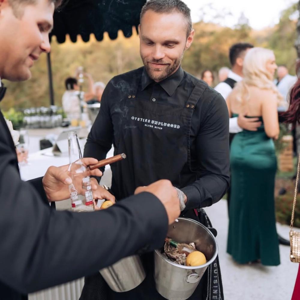 Roaming Oyster Shucking and Caviar (20-50 guests)