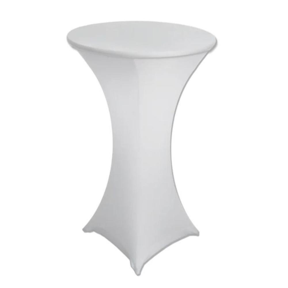 Bar Table Cover White- Cover only