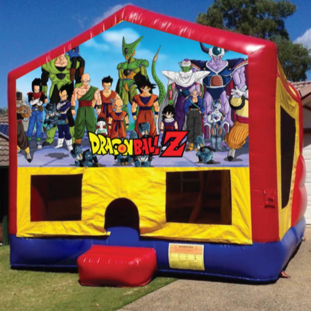 Dragonball Z Medium Banner Jumping Castle