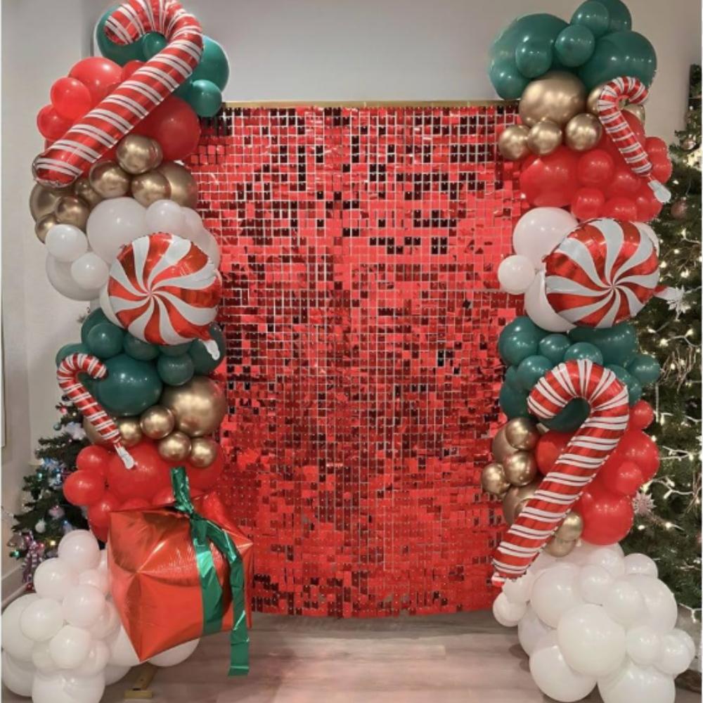 Shimmer Wall Christmas Theme