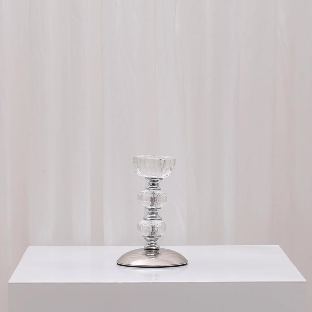 Ada Candlestick - Small/Silver