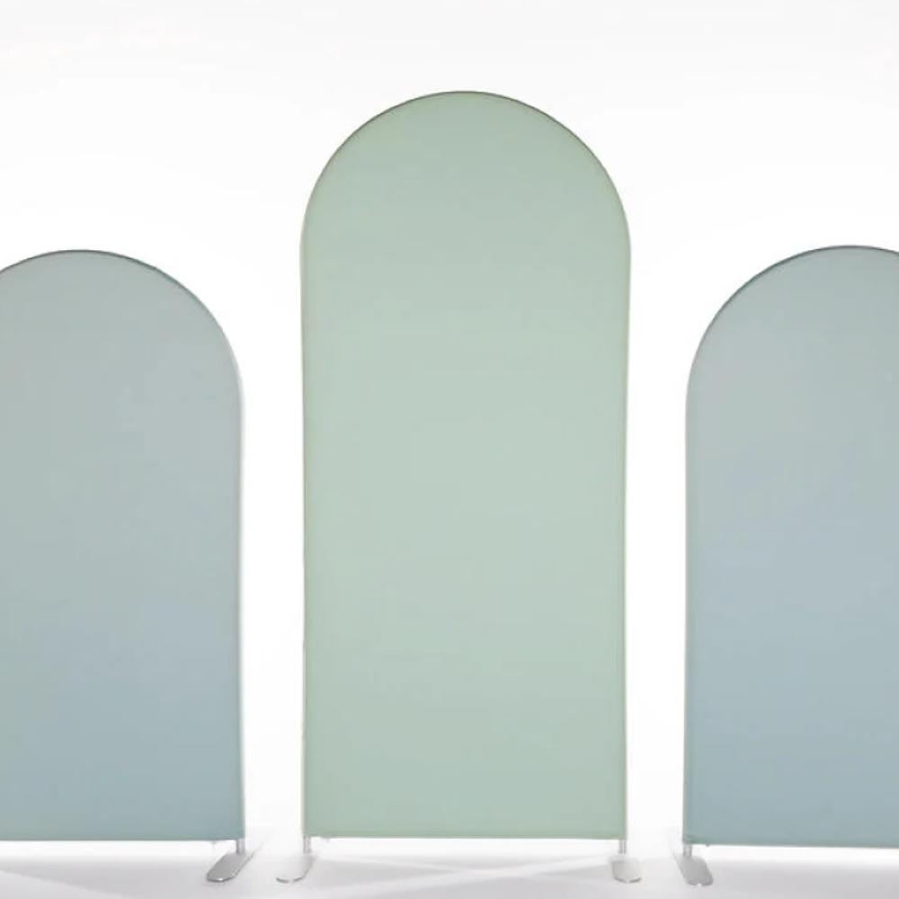 Sage Arch Trio Backdrop