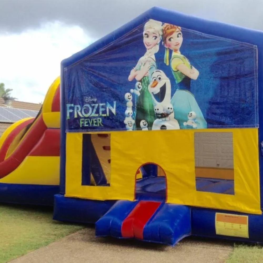 Frozen Fever Large Banner Jumping Castle