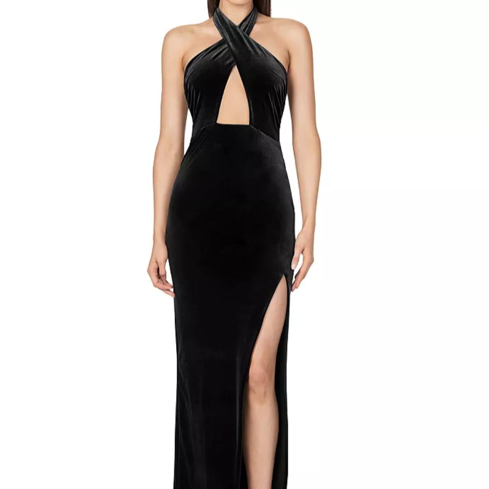 Nookie Essence Gown - Black Size S
