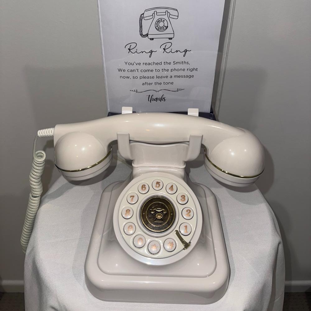 Audio Guestbook Vintage Phone