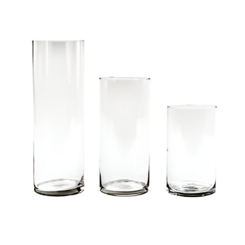 Glass Cylinder Candle Holder