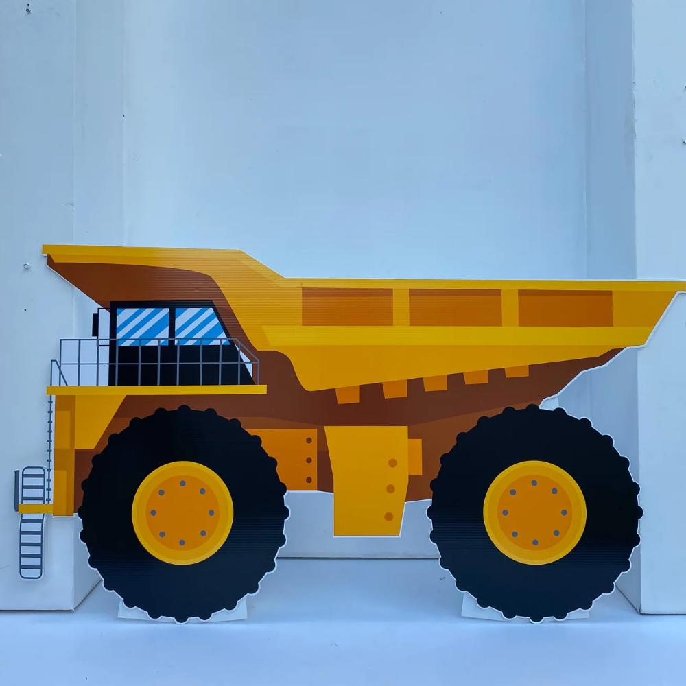 Construction Truck Cut Out
