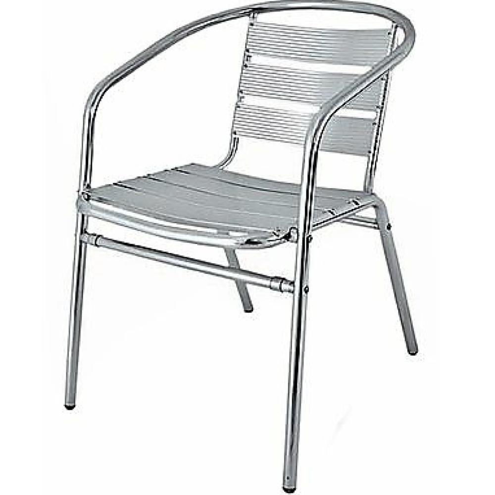 Chair - Aluminium Cafe