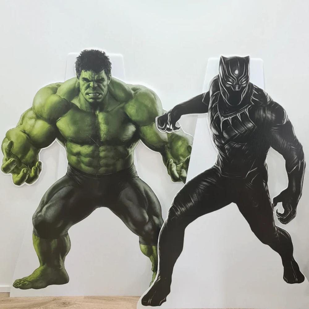 Hulk and Black Panther Standee package