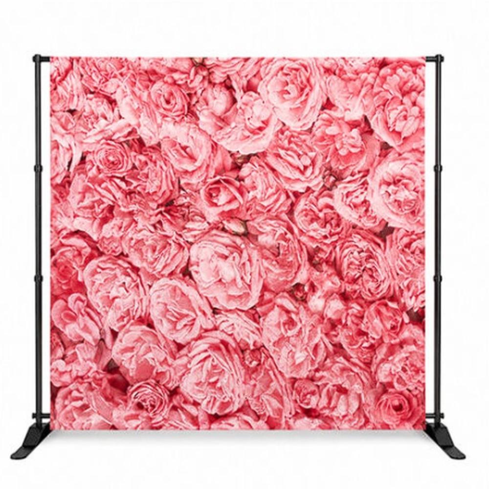 Backdrop 'Kate' Range Quality 2450x2450mm Pink Balloon Backdrop with Stand
