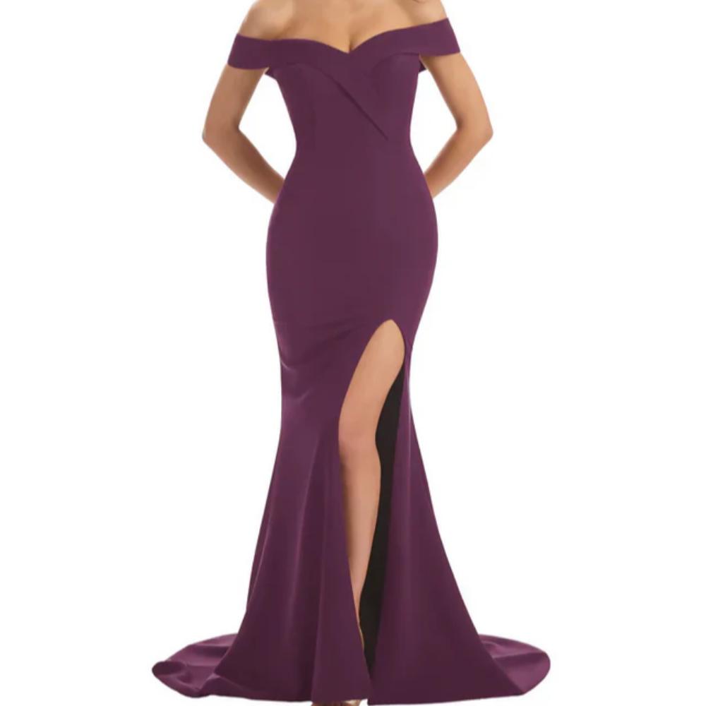 Portia & Scarlett Rebecca Gown - Purple Size XL
