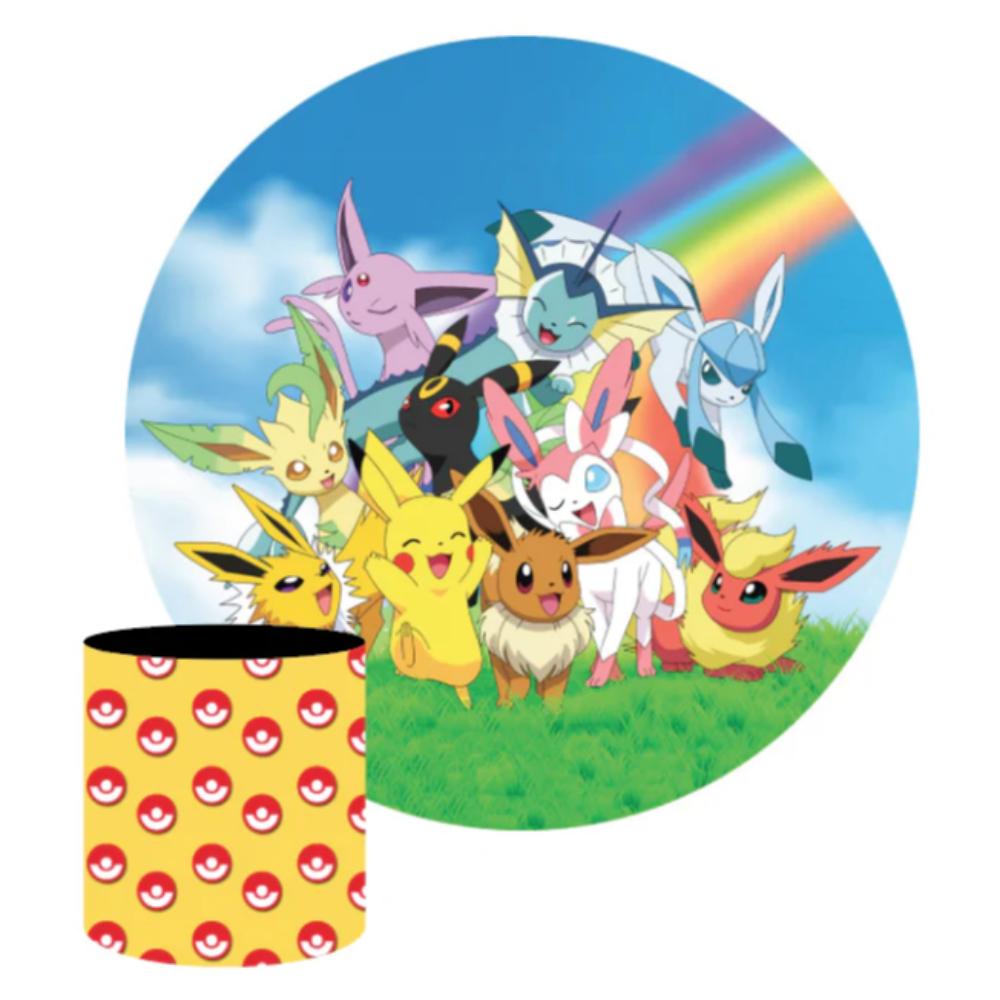 Pokemon Round Backdrop Package