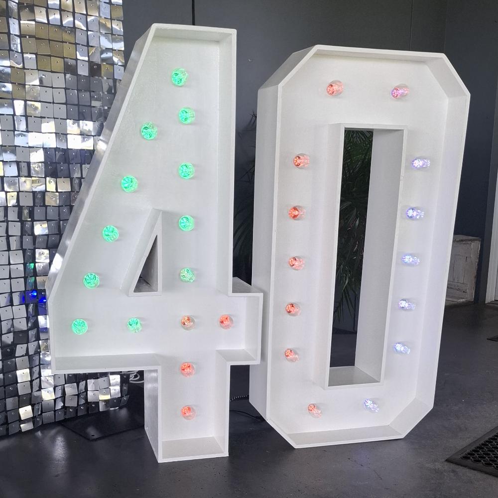 Light Up Number 40