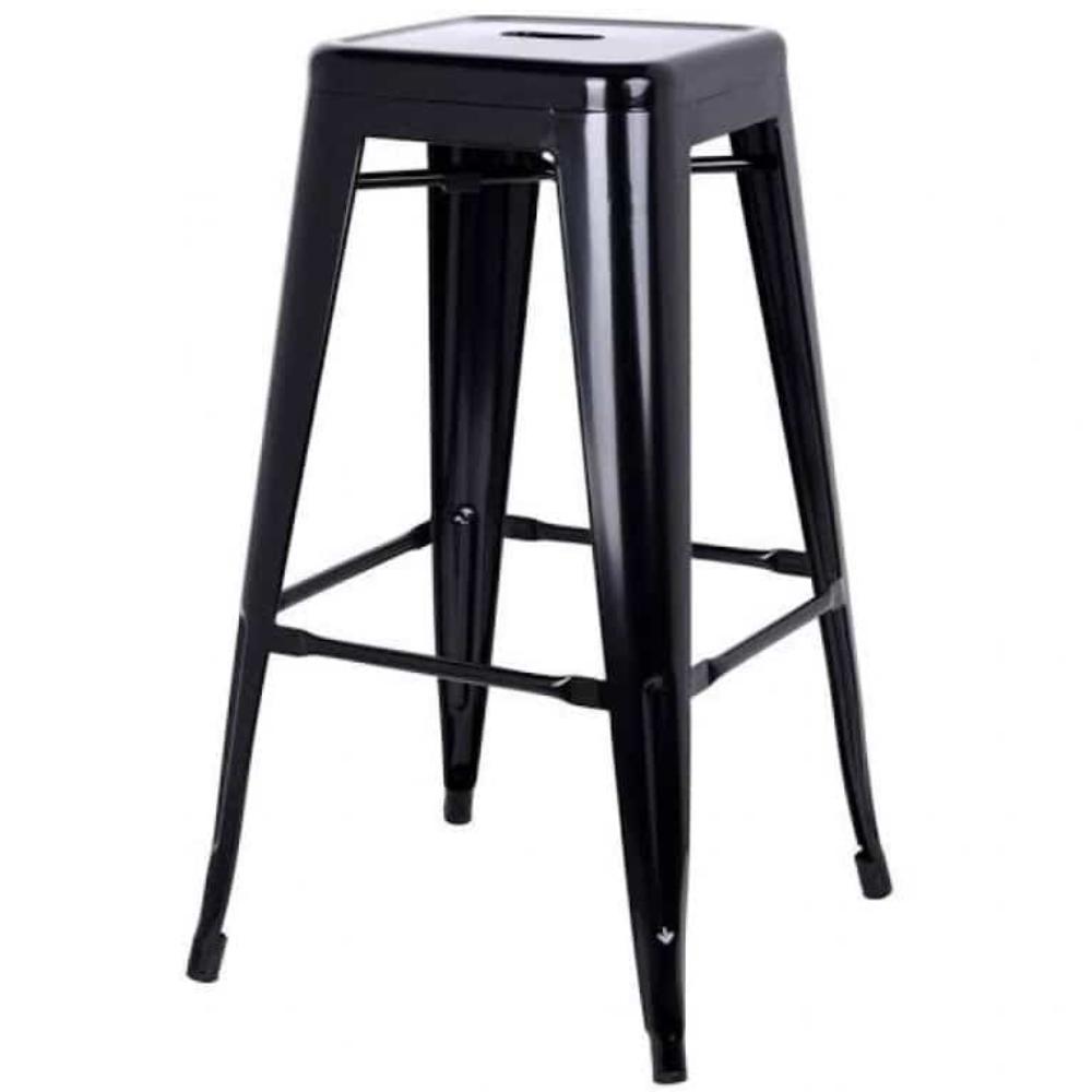 Bar Stool - Black Tolix