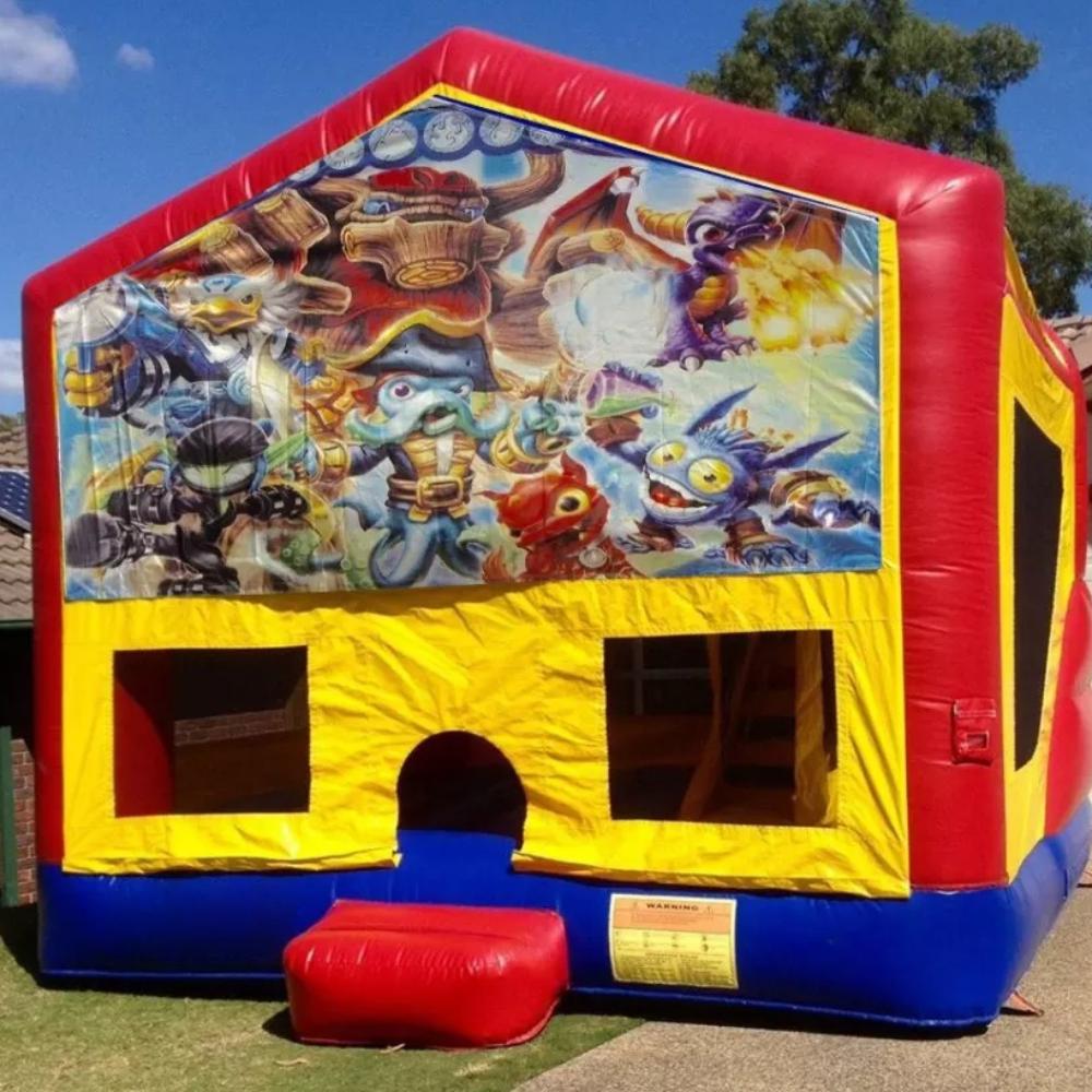 Skylanders Medium Banner Jumping Castle