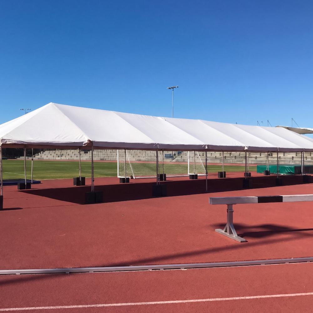 Weighted 6m x 24m Marquee