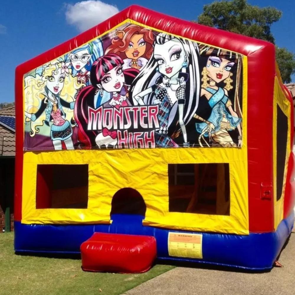 Monster High Medium Banner Jumping Castle