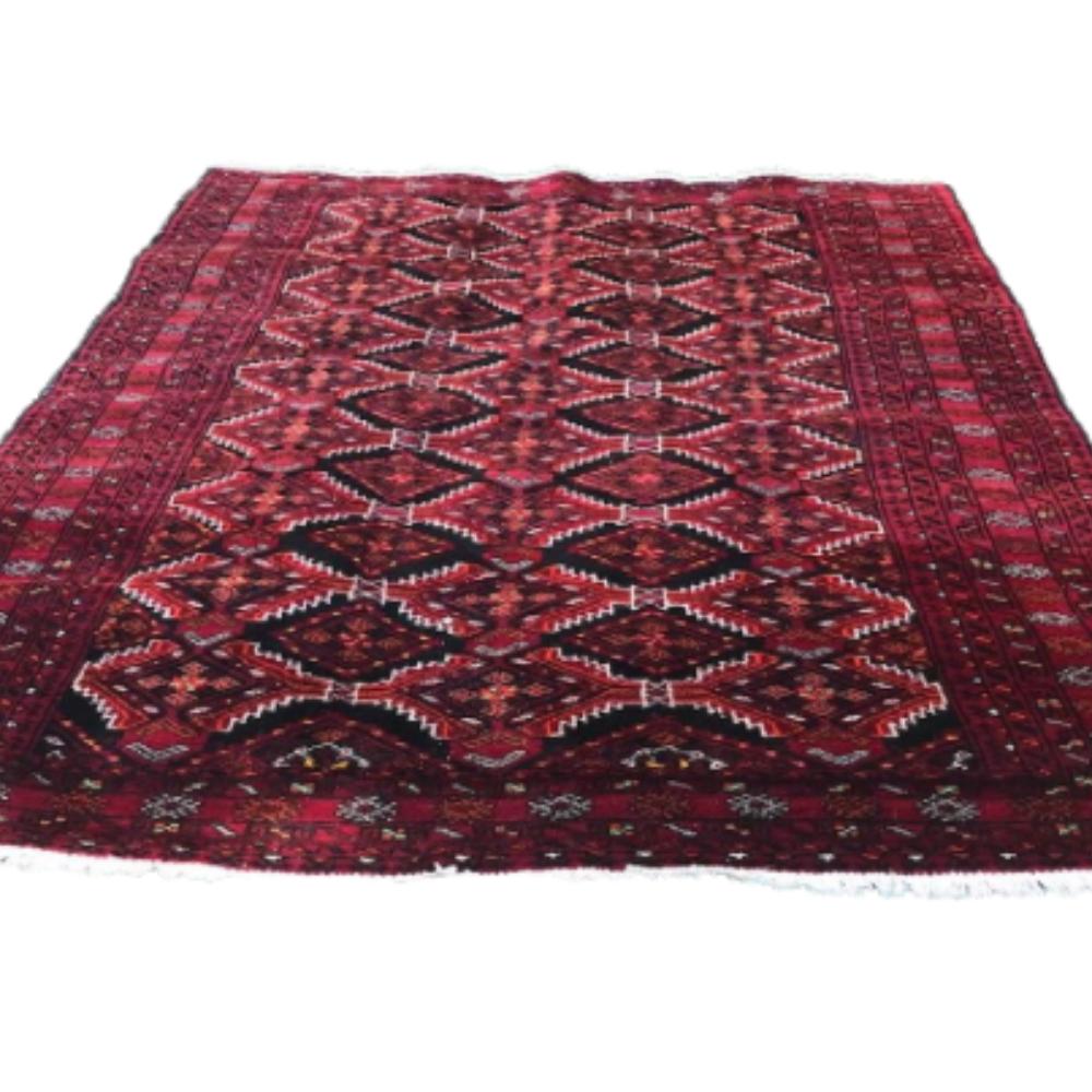 RED PERSIAN QUEEN RUG